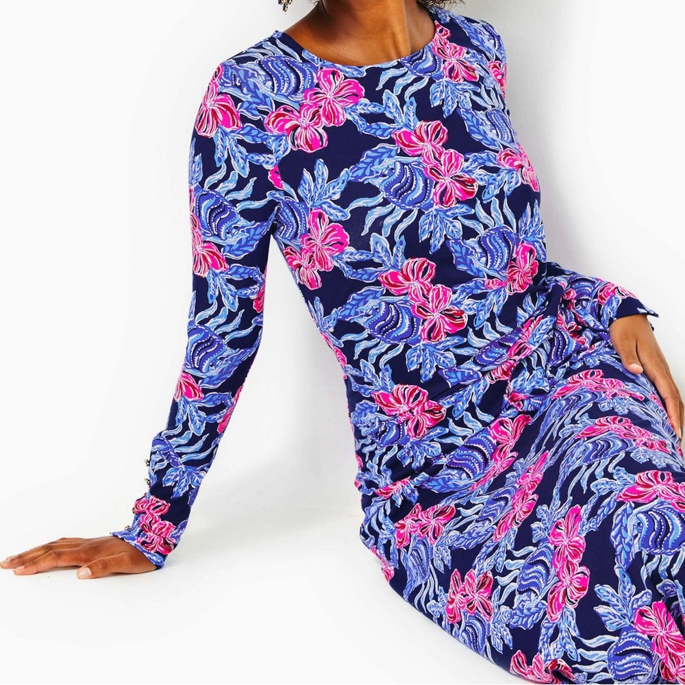Lilly Pulitzer Bryson Long sleeve maxi dress. NWT. Size XL.